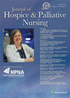 Journal Of Hospice & Palliative Nursing期刊封面